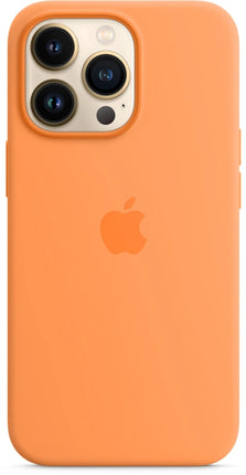 iPhone 13 Pro Silikon-Handyhülle | orange | Ockergelb