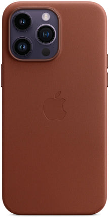 Apple Leder Case mit MagSafe für iPhone 14 Pro Max – Umbra