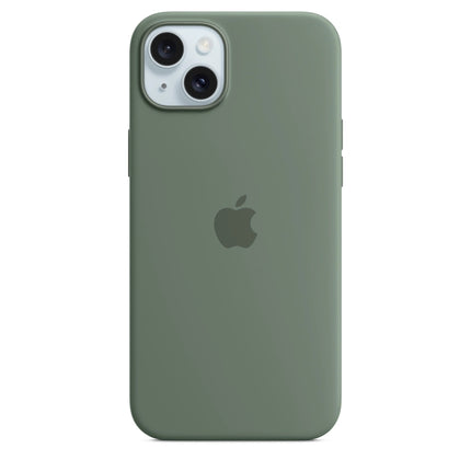 Apple iPhone 15 Plus Silikonhülle - grün