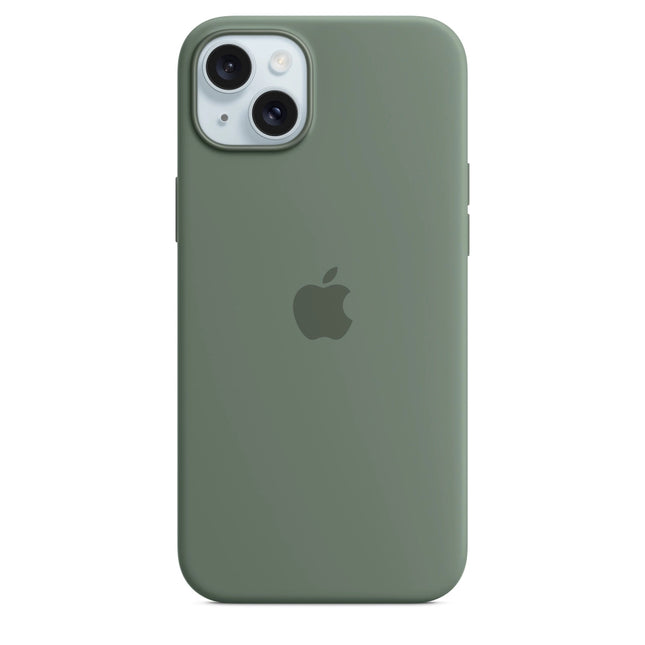 Apple iPhone 15 Plus Silikonhülle - grün